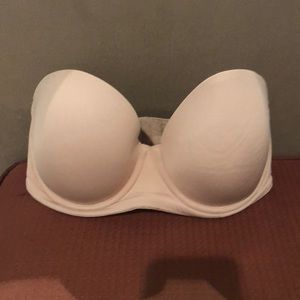 Wacoal strapless nude bra